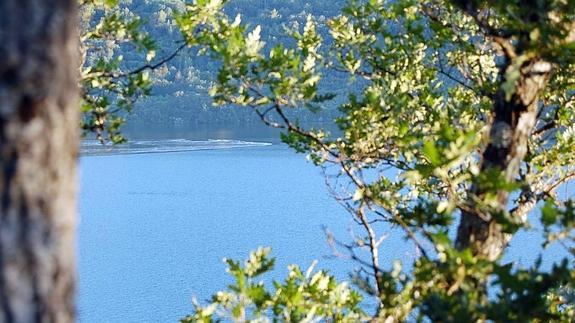 Vista del Lago de Sanabria. 