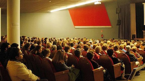 Inauguración del curso de Educación de Adultos en 2014. 