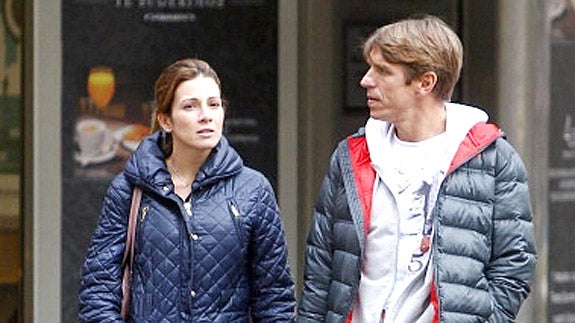 El Cordobés con su esposa Virginia Troconis