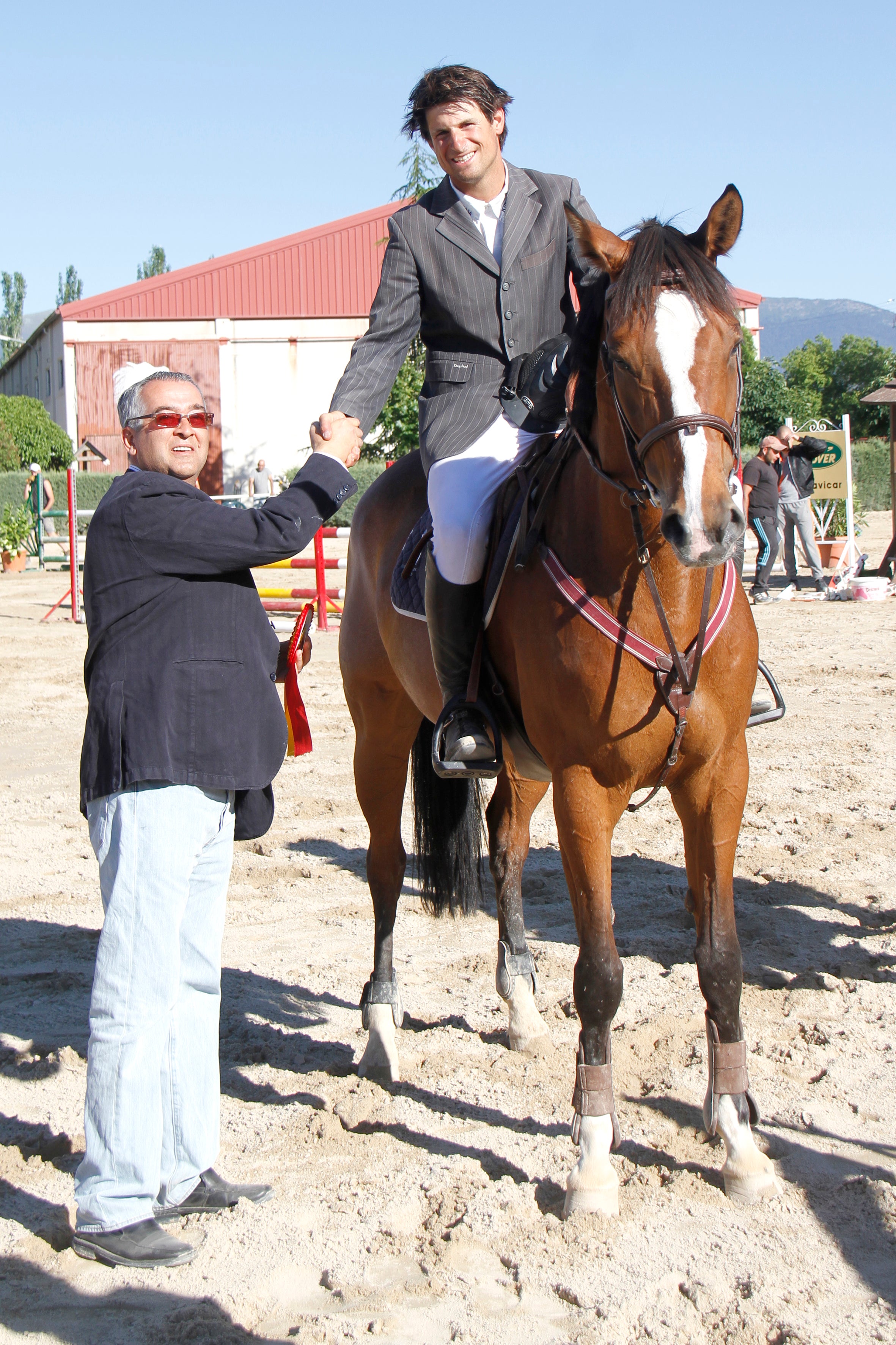 Enrique Camiruaga, ganador del Gran Premio.
