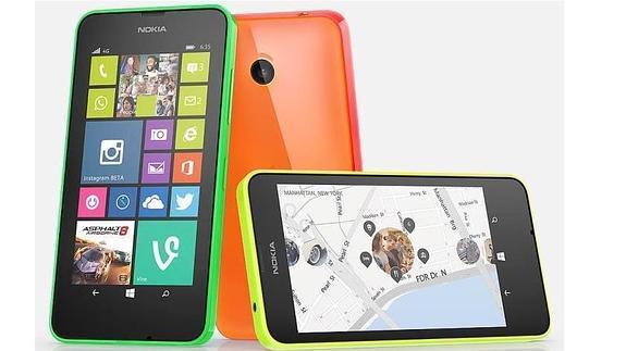 Nuevo Nokia Lumia 635. 