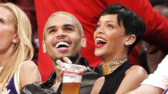 Rihanna con Chris Brown