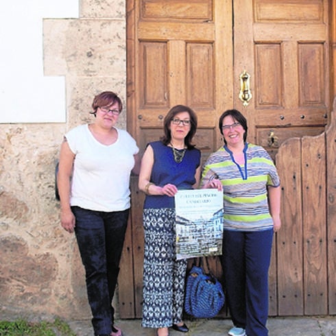 Miembros de la junta directiva del CIT presentaron ayer la Feria de Pinchos de Candelario. 