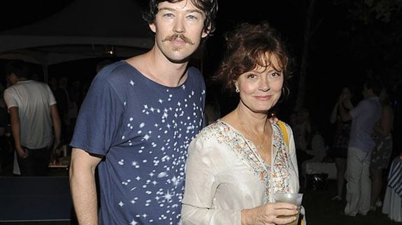 Susan Sarandon con Jonathan Bricklin.