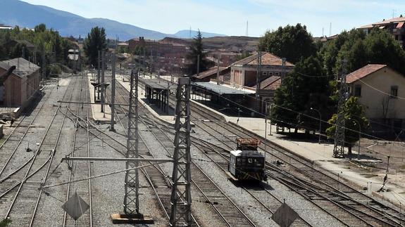 Líneas de ferrocarril en Segovia. 