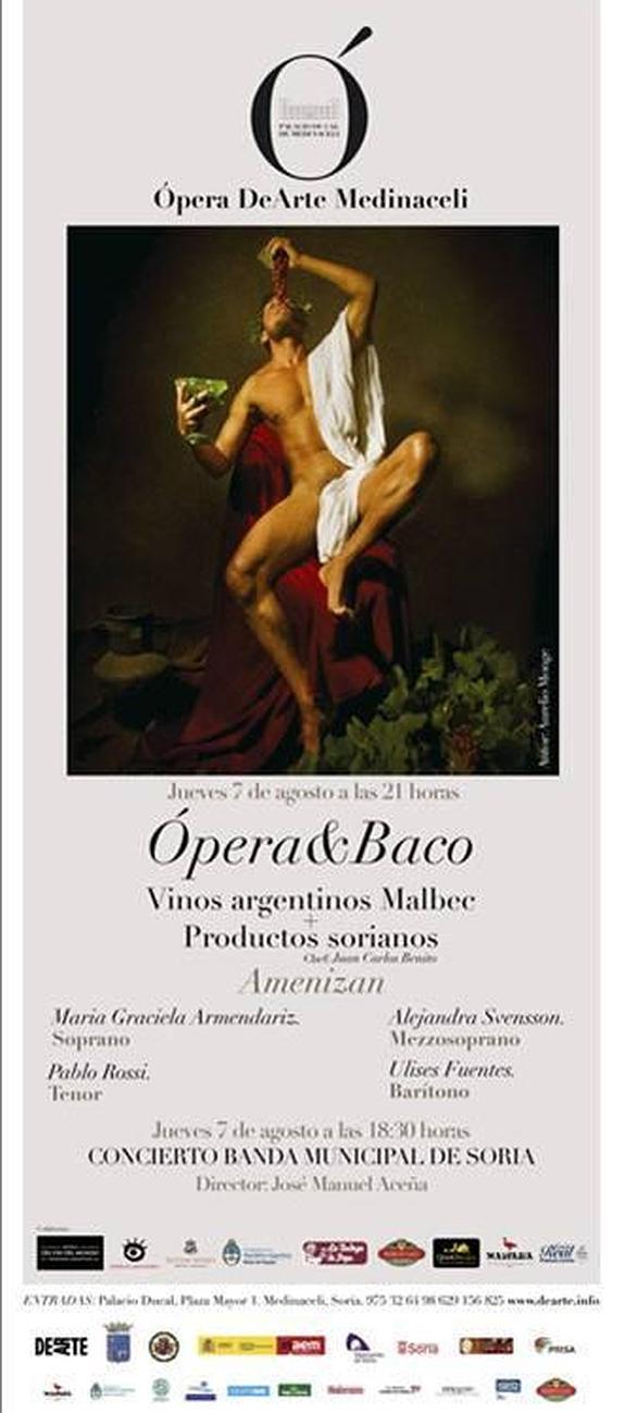 El Palacio Ducal de Medinaceli acoge el fin de semana el I Festival Ópera DeArte