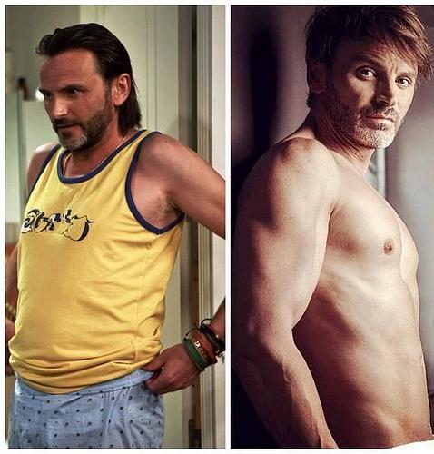 El antes y el después de Fernando Tejero. 