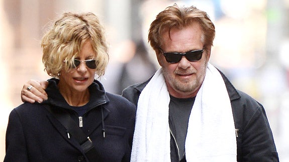 Meg Ryan y John Mellencamp. 