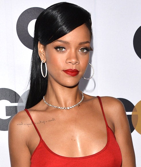 La cantante Rihanna. 