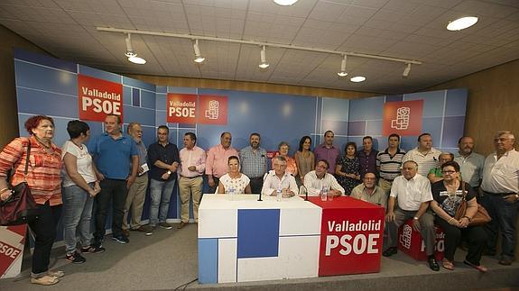 Presentación de la plataforma de apoyo a la candidatura de Julio Villarrubia 