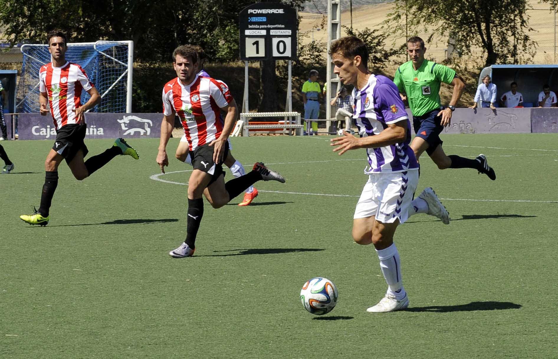 Momento del partido del Promesas contra el Zamora, en la segunda jornada.