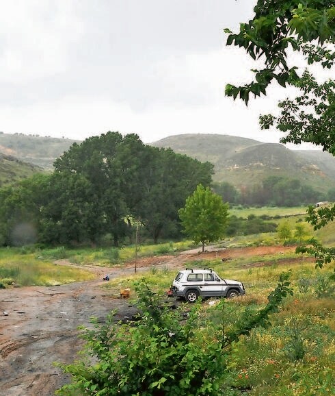 Vista del tramo superior del valle de Tejadilla. 