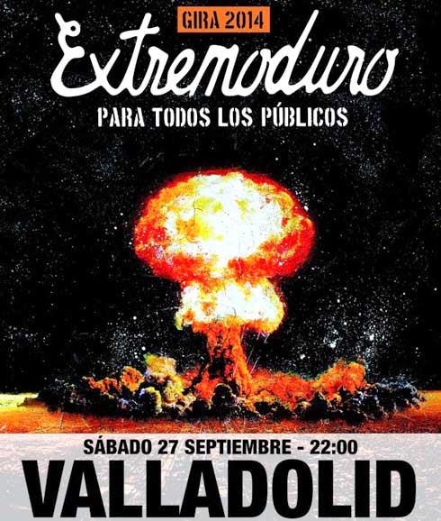 Cartel de la gira de Extremoduro