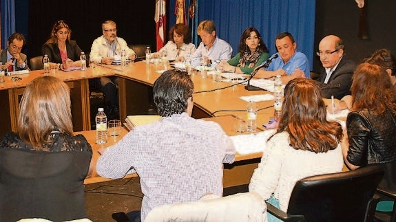Pleno municipal de Simancas. 