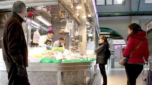 Mercado del Conde Luna, en León.