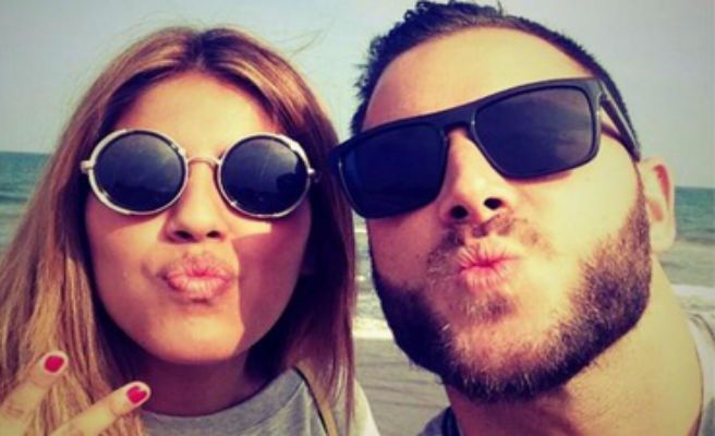 Chabelita con Esteban