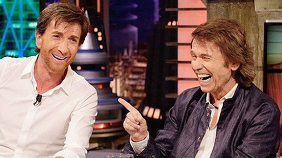 Raphael con Pablo Motos en 'El Hormiguero 3.0'