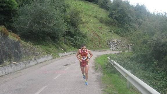 Ricardo Mayordomo, en plena ascensión.