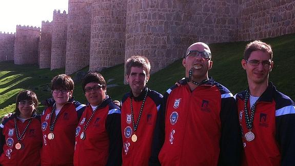 Integrantes del CD Apadefim. 