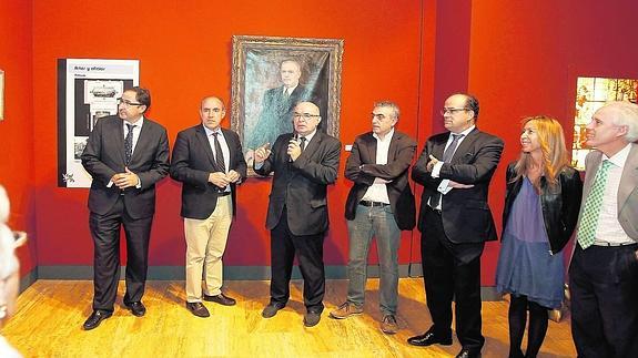Inauguración de la exposición.