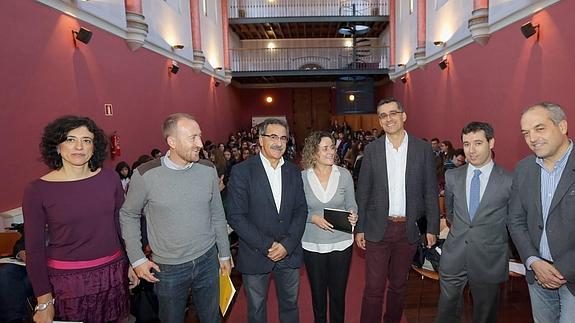 Los ponentes de la jornada. 