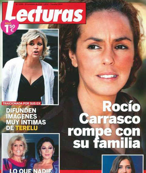 Rocío Carrasco, portada de 'Lecturas'