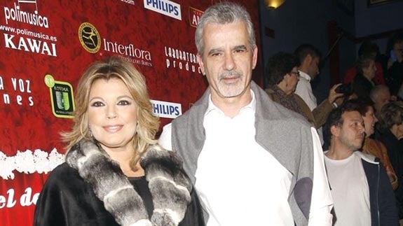 Terelu Campos con José Valenciano