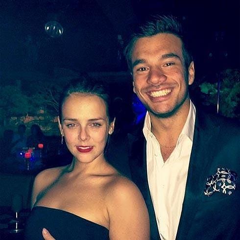 Pauline Ducruet con Maxime Giaccardi