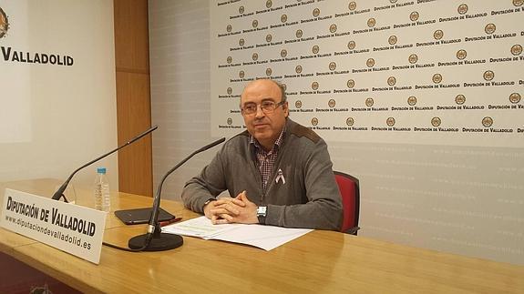 Salvador Arpa, protavoz de IU en la Diputación.