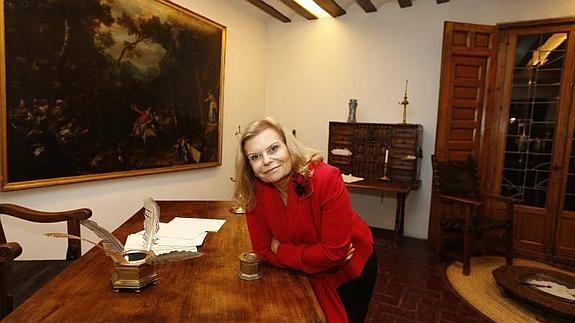 Carme Riera, en la Casa de Cervantes. 