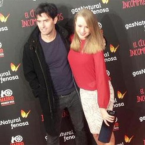 Esmeralda Moya con Carlos García