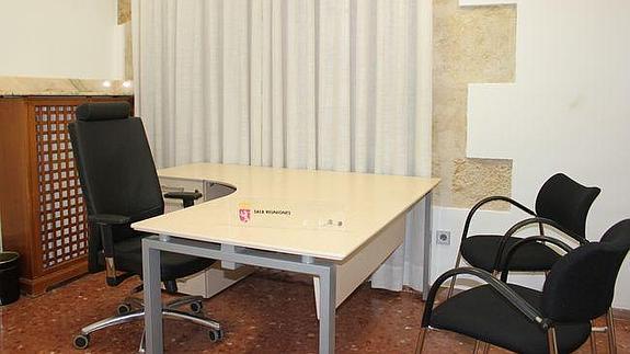 Nuevo despacho de Marcos Martínez en la Diputación de León.