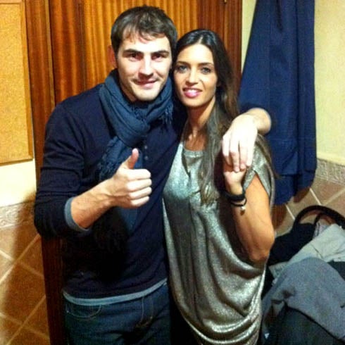 Iker Casillas y Sara Carbonero