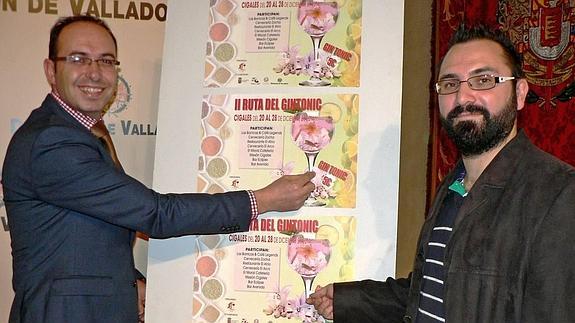 Víctor Alonso y Jesús Pilar, en la presentación de la Ruta.