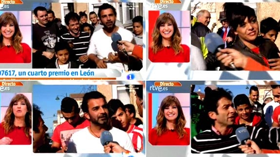 Distintas conexiones de Mariló Montero en el especial 'La mañana'. 