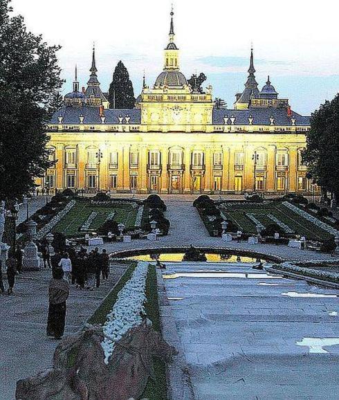 Palacio Real y jardines de La Granja de San Ildefonso.