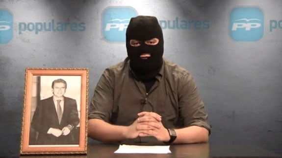Facu Díaz, del programa 'La Tuerka', imputado por parodiar al PP con ETA