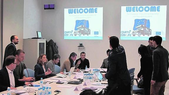 Reunión mantenida en Madrid por los socios del proyecto ‘Welcome’. 