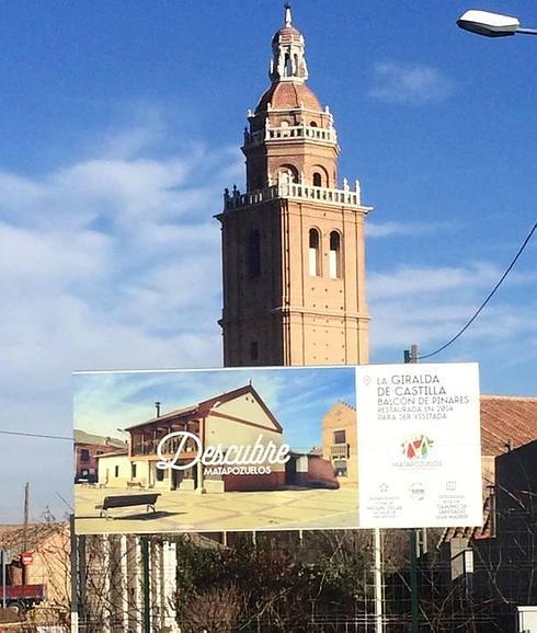 Iglesia conocida como la Giralda de Castilla.