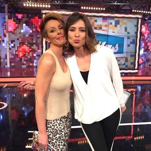 Rocío Carrasco con Sancra Barneda