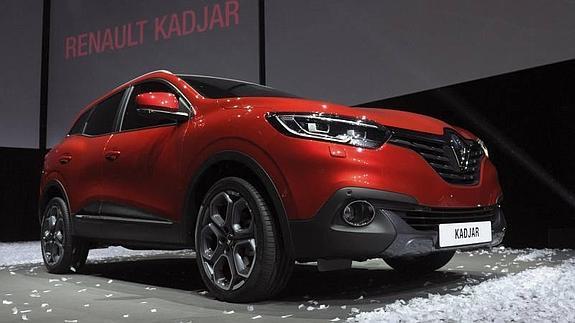 El nuevo Renault Kadjar en su presentación en Saint Denis.