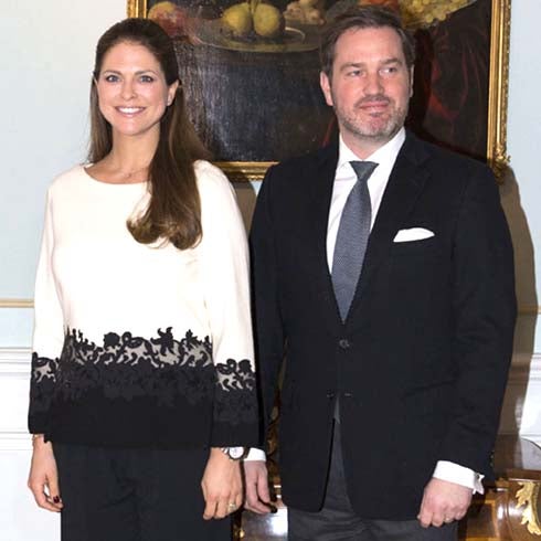 Magdalena de Suecia con su marido Chris O'Neill 