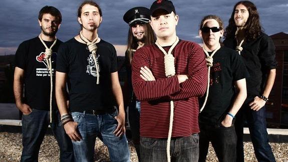 Integrantes del grupo segoviano Excómunion. El Norte