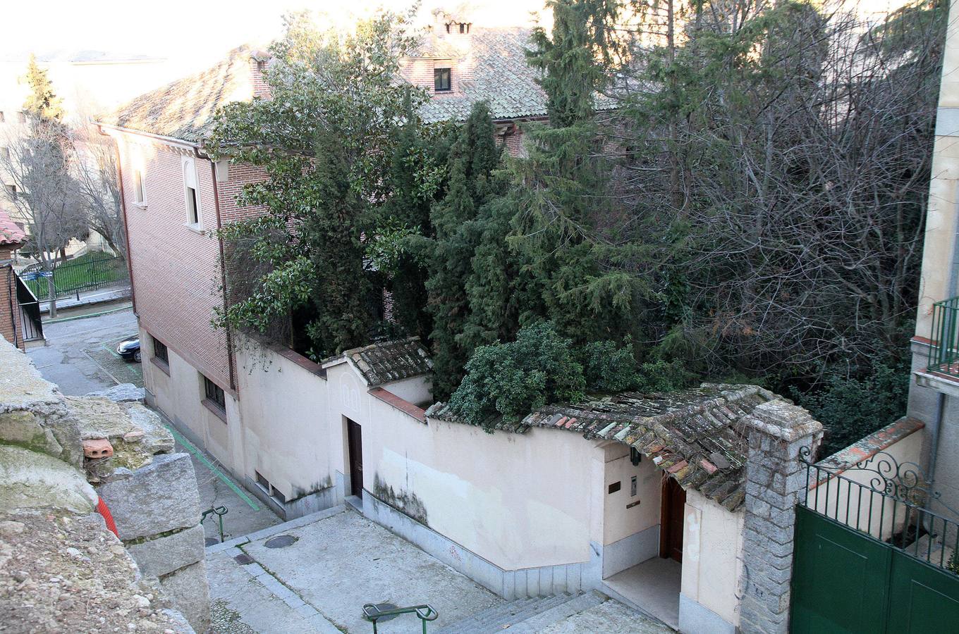 Casa de la calle La Parra, en el centro histórico de la ciudad.