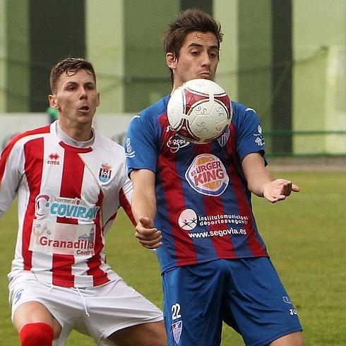 Dani Calleja, con la camiseta patrocinada por Burger King. 