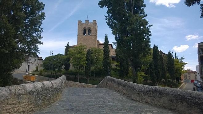 Imagen de la Iglesia de San Juan, en Aranda de Duero. S. G.