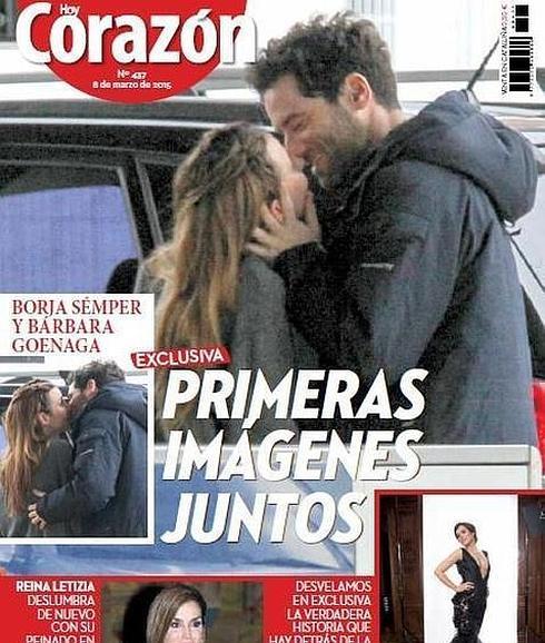 Borja Semper y Bárbara Goenaga.