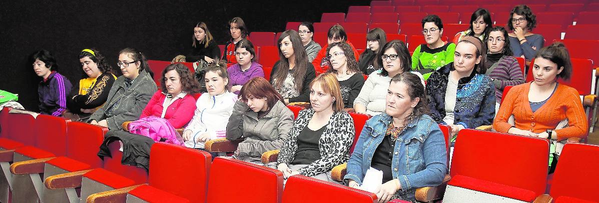 Participantes en el curso sobre violencia de género y discapacidad intelectual.