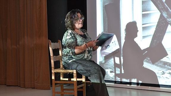 La concejala de Cultura, Mari Carmen Gómez, durante la presentación. 