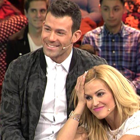 Borja y Chari en el debate de 'Gran Hermano VIP'.